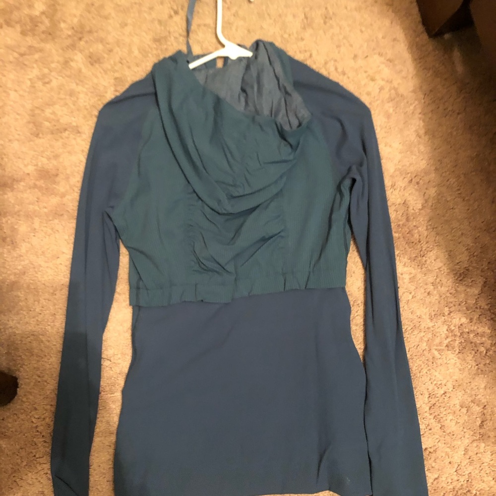 Lululemon Navy Blue Dance Studio Reversible Jacket - Picture 2 of 2
